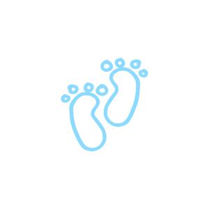 Two footprints representing the Step Forward grants